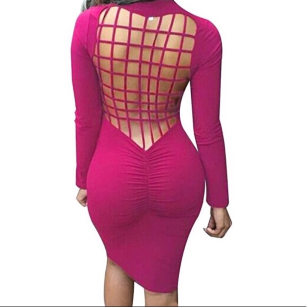 🔴🔴 Brazilian Butt Scrunch Bandage Dress - Picture 6 of 6